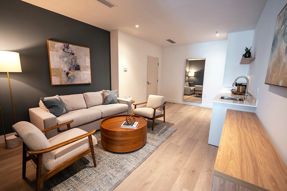 A finished residence at Smart Brickell