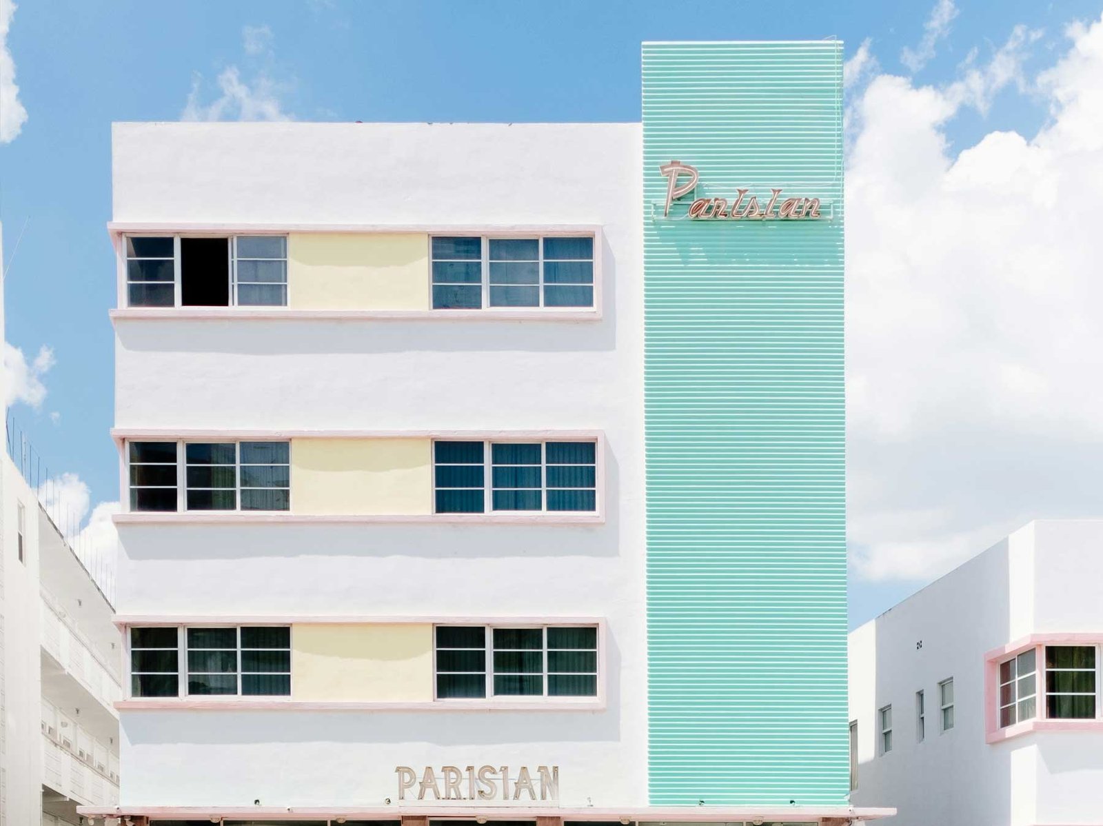 - Sell Your Miami Property The white facade and porthole windows of a South Beach Art Deco building