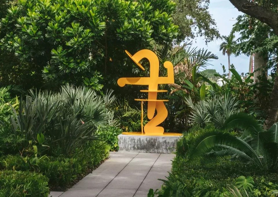 The garden at South Flagler House — developer rendering