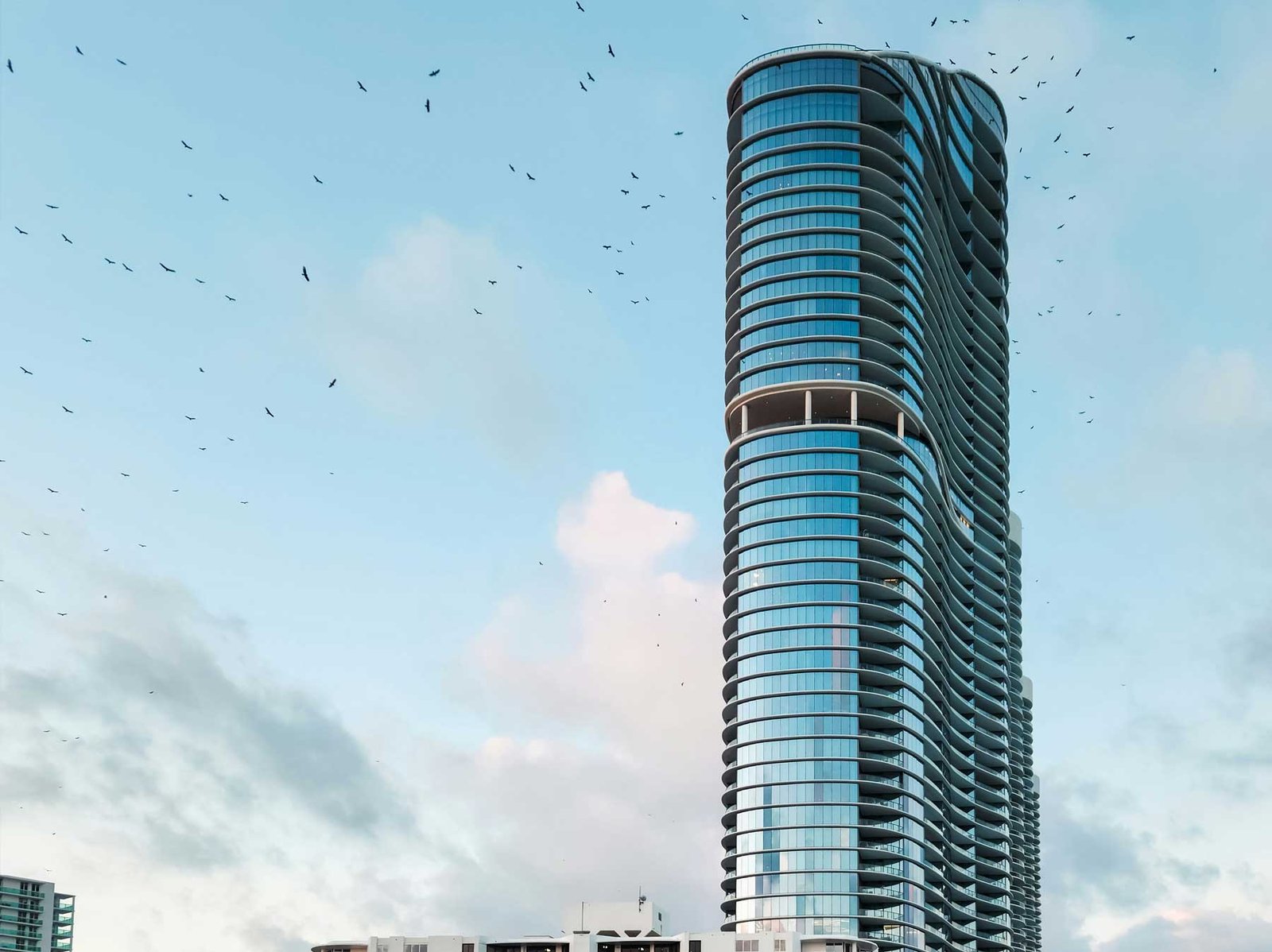 - Sunny Isles Beach Sunny Isles Beach shoreline and oceanfront towers