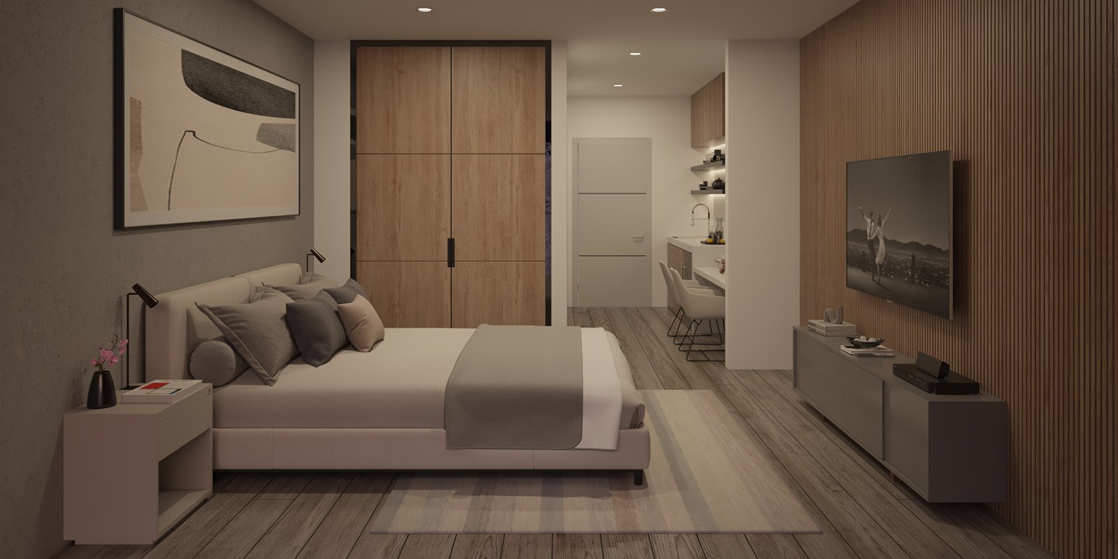 - Visions at Brickell Station A residence interior at Visions at Brickell Station — developer rendering