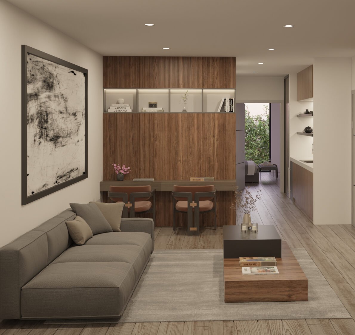 - Visions at Brickell Station A residence interior at Visions at Brickell Station — developer rendering