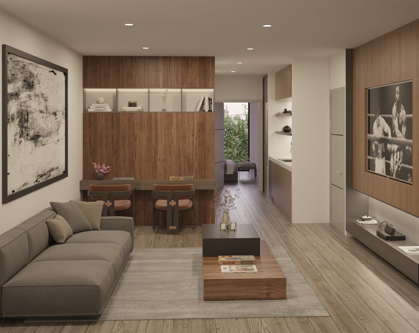 - Visions at Brickell Station A residence interior at Visions at Brickell Station — developer rendering