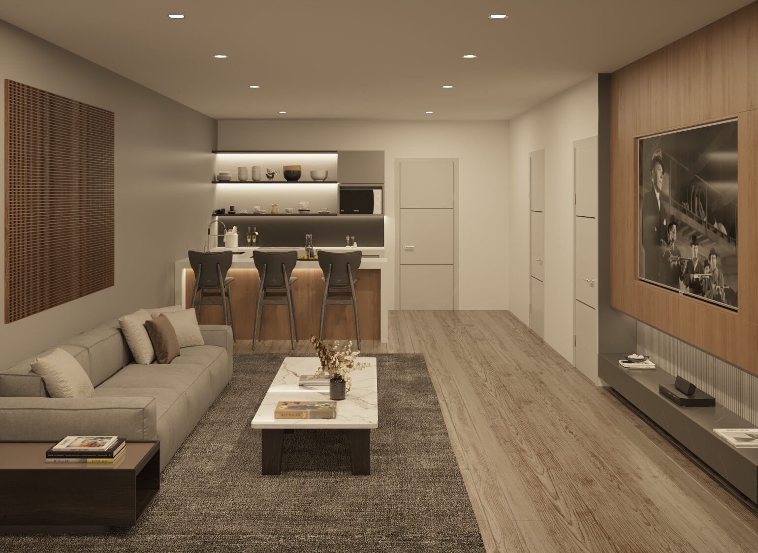 - Visions at Brickell Station A residence interior at Visions at Brickell Station — developer rendering