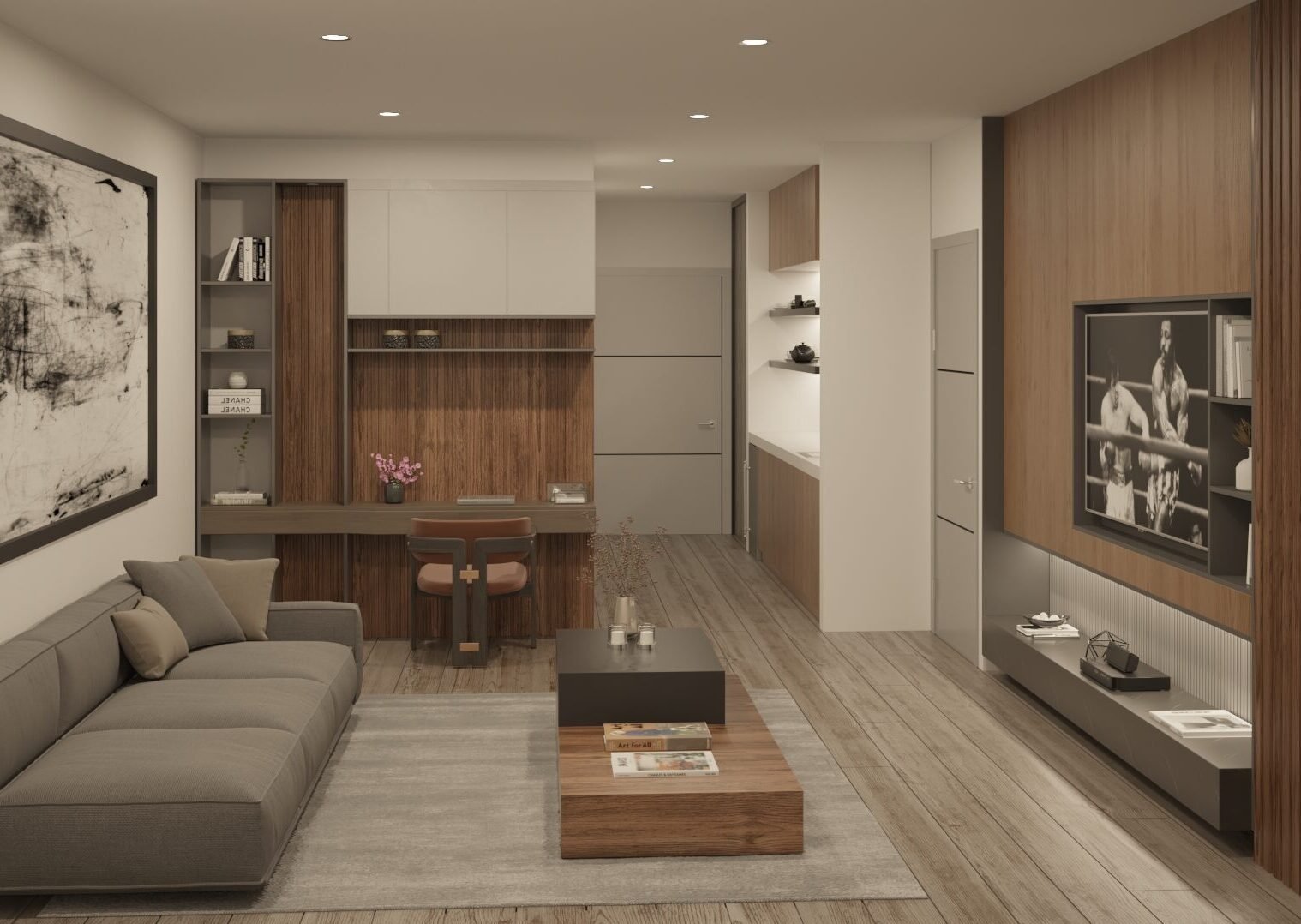 - Visions at Brickell Station A residence interior at Visions at Brickell Station — developer rendering