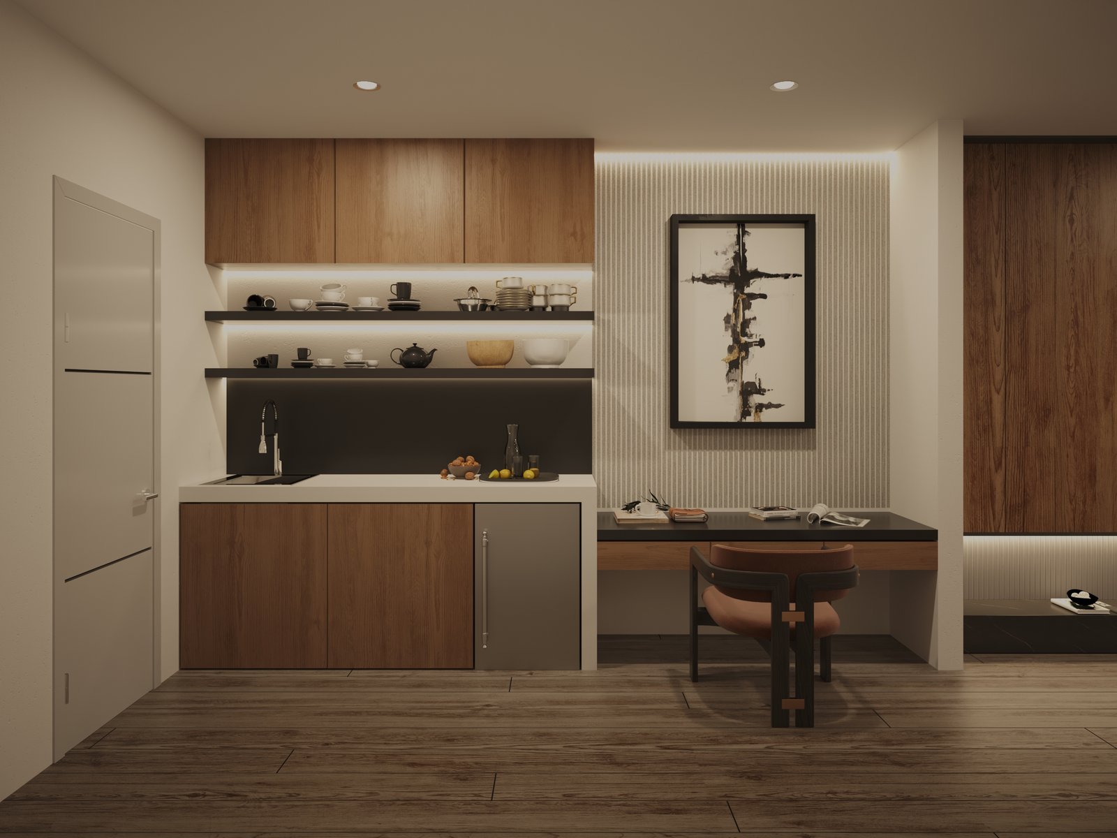- Visions at Brickell Station A residence interior at Visions at Brickell Station — developer rendering