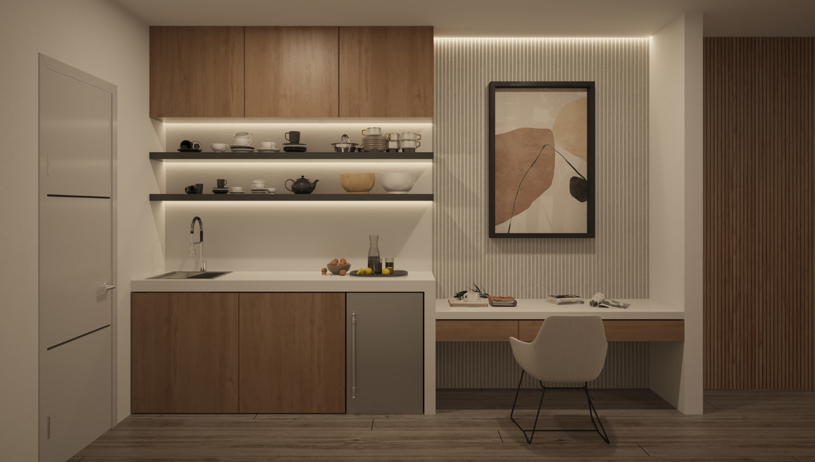 - Visions at Brickell Station A residence interior at Visions at Brickell Station — developer rendering