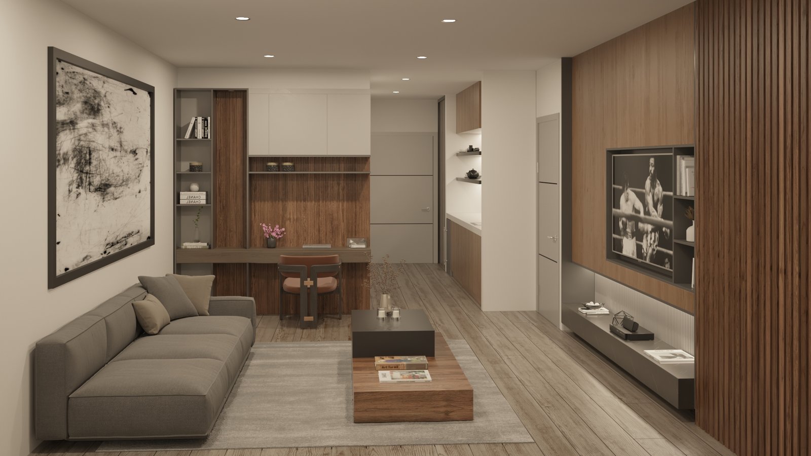 - Visions at Brickell Station A residence interior at Visions at Brickell Station — developer rendering