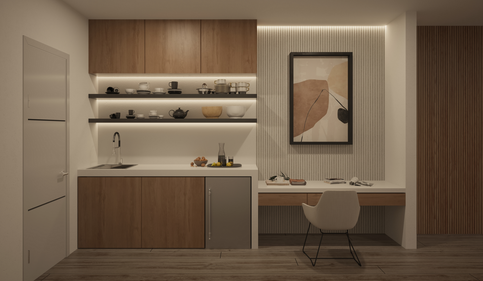 - Visions at Brickell Station A residence interior at Visions at Brickell Station — developer rendering