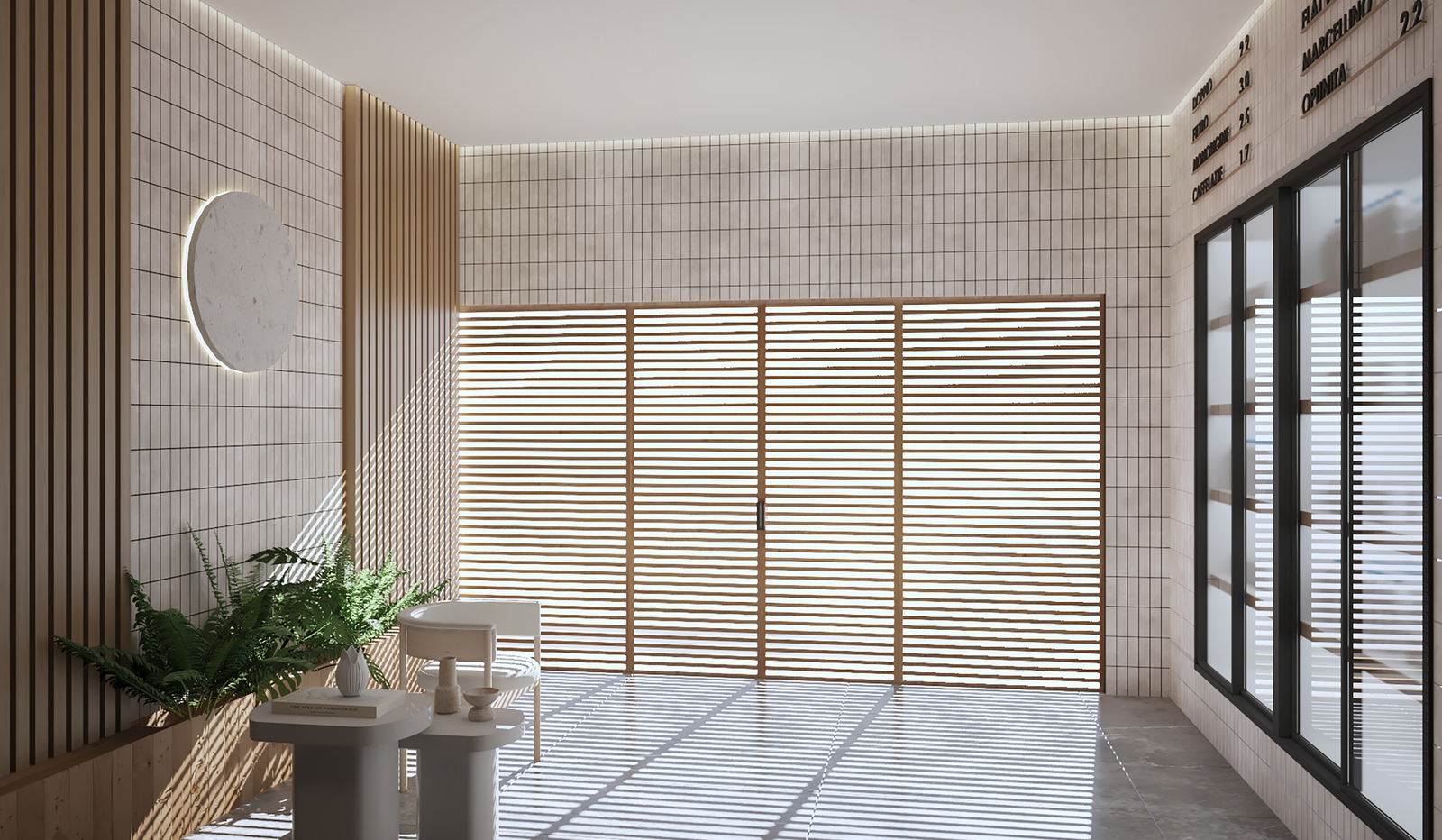 - Visions at Brickell Station The spa at Visions at Brickell Station — developer rendering