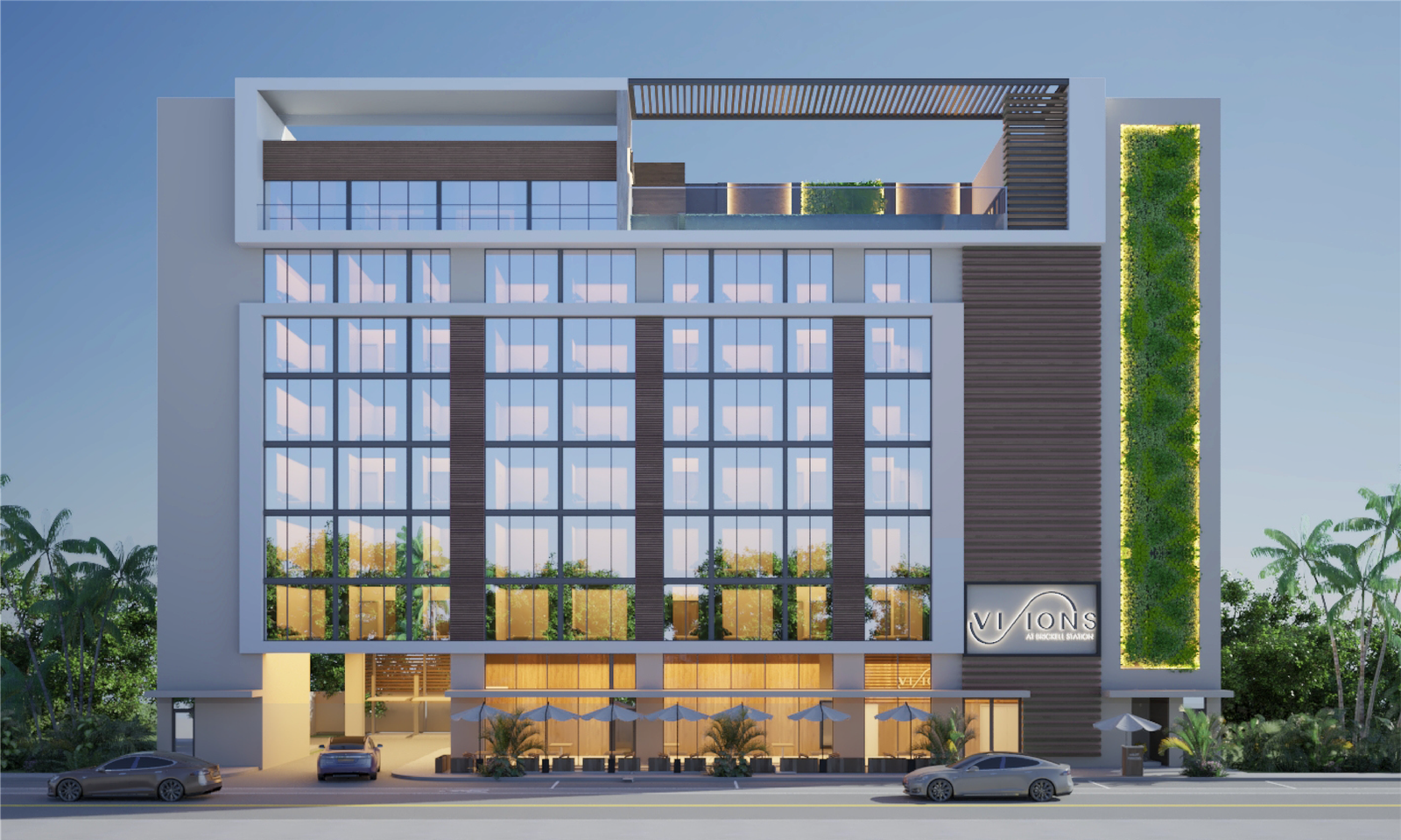 - Visions at Brickell Station Visions at Brickell Station in Brickell, Miami — developer rendering