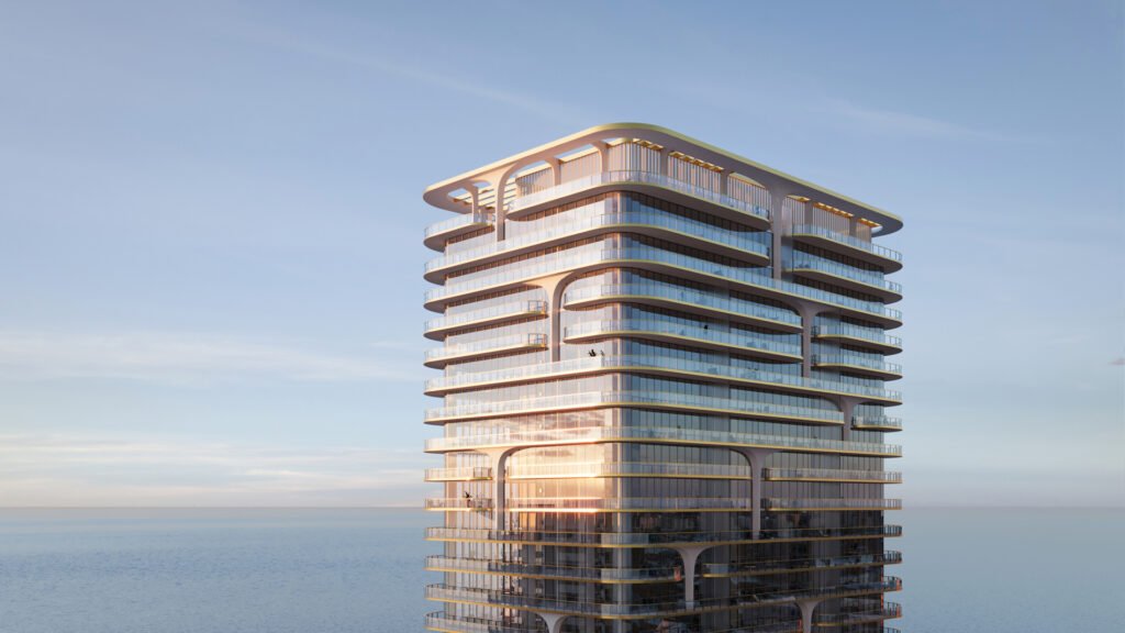 Waldorf Astoria Residences Pompano Beach on the oceanfront — developer rendering