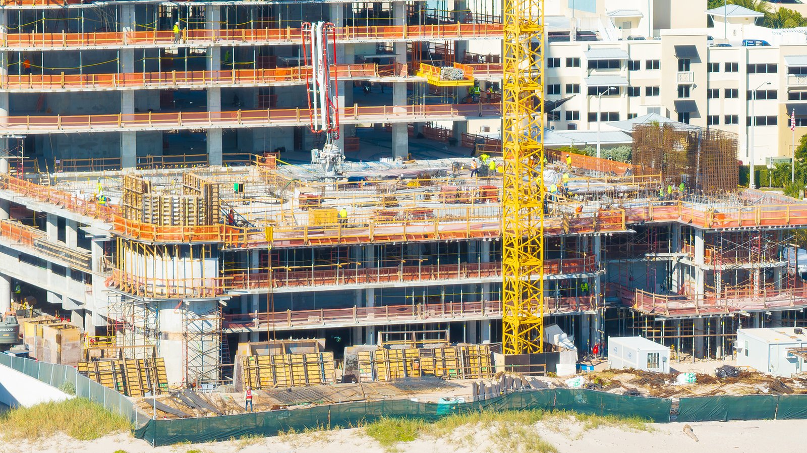 Waldorf Astoria Residences Pompano Beach under construction