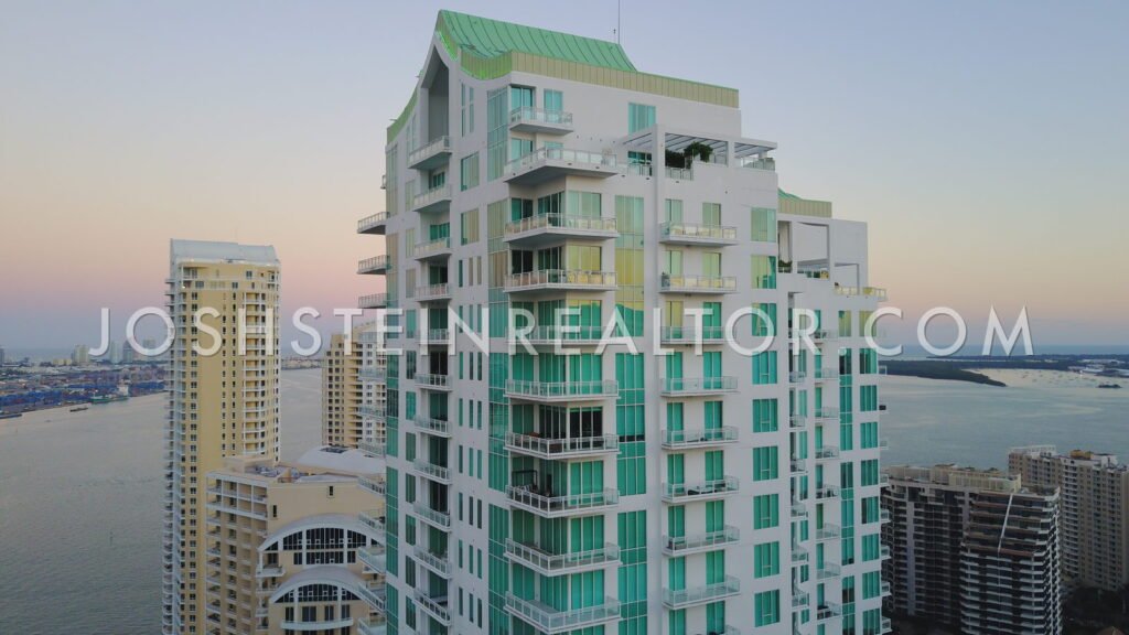 Aerial view of Asia in Brickell, Miami