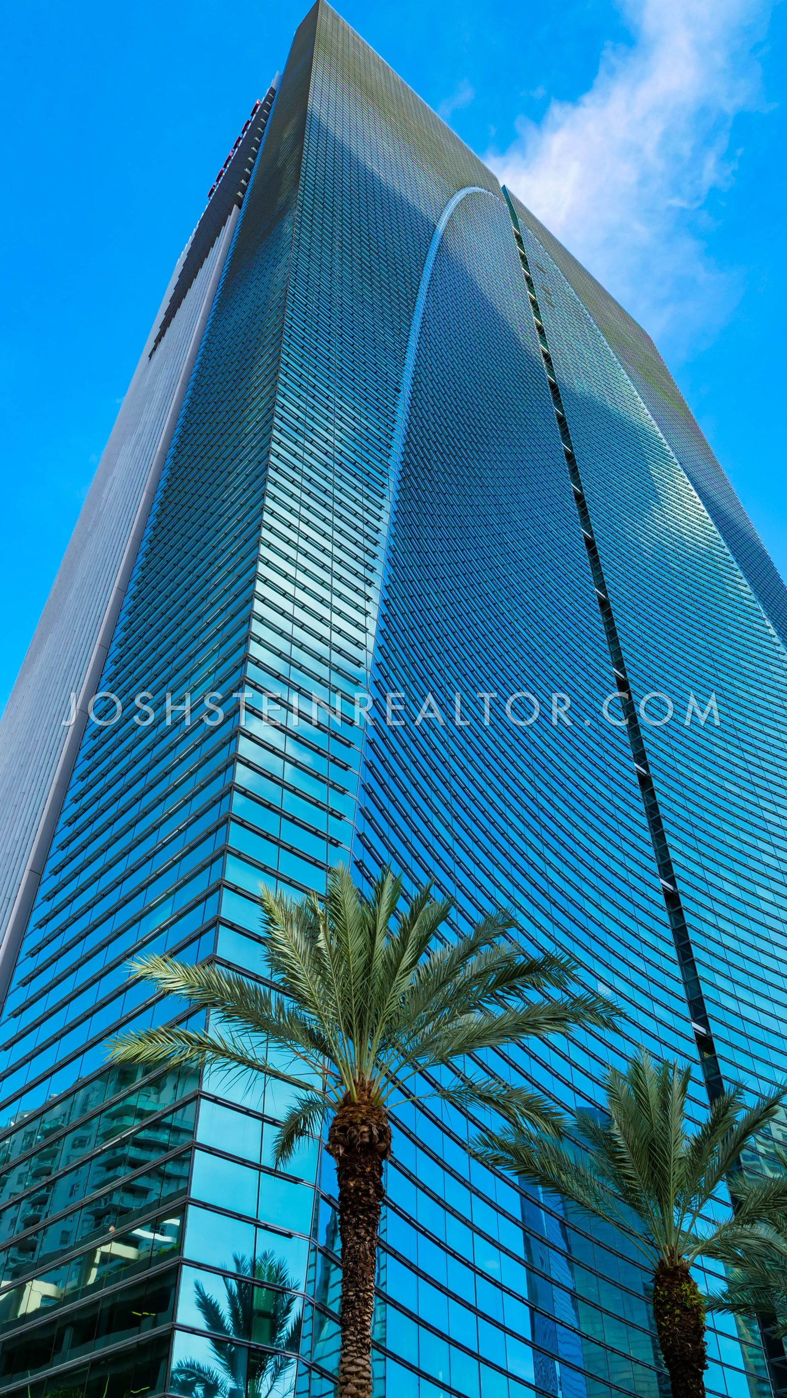 Aerial view of Brickell Arch in Brickell