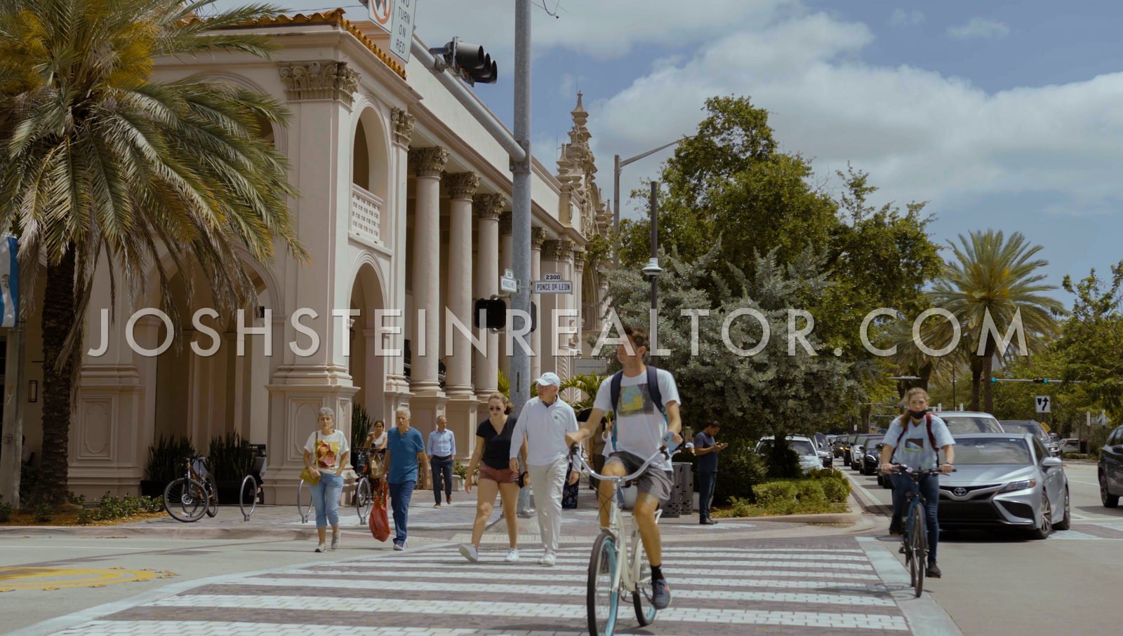Aerial view of Coral Gables Condos and, Miami